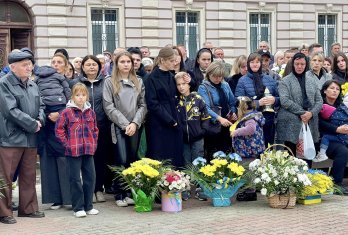 У Городку на Львівщині відкрили Площу Пам’яті