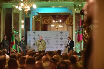 Понад 120 бійців "Шквалу" отримали у Львові нагороди до 10-річчя підрозділу