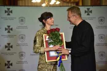 Понад 120 бійців "Шквалу" отримали у Львові нагороди до 10-річчя підрозділу