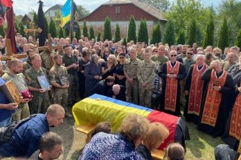 "Я знав, за що борюсь, я знав, за що загину…": у Стрийській громаді прощалися із загиблим воїном – 03