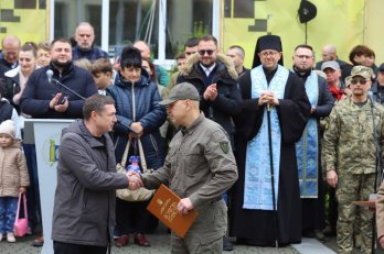 У Львівському ліцеї імені Героїв Крут склали присягу 189 ліцеїстів – 01