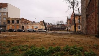 У Львові на місці зруйнованих під час російської атаки будинків облаштують сквер – 04