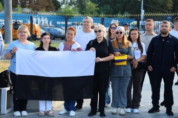 На Львівщині підняли Прапор Надії на підтримку полонених і зниклих безвісти – 04