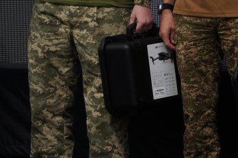 Передані дрони військовим