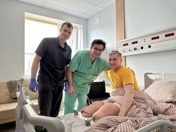 У Львові вперше в Україні вживили протез в кістку захиснику – 01
