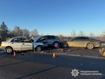 У потрійній ДТП на Львівщині загинув 23-річний водій Daewoo Lanos – 02