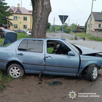 Фото з місця ДТП