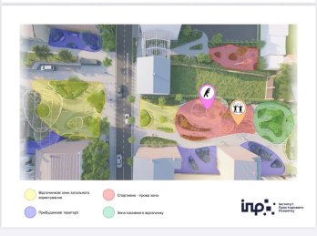 У Львові на місці зруйнованих під час російської атаки будинків облаштують сквер – 01