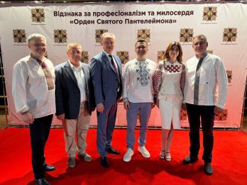 У Києві на щорічній церемонії нагородження медичних працівників Орденом Святого Пантелеймона відзначили представників Львівщини