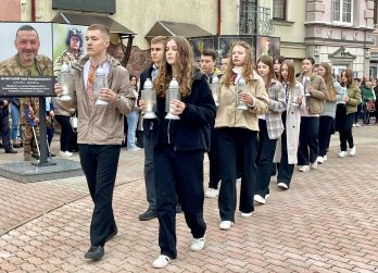 У Городку на Львівщині відкрили Площу Пам’яті