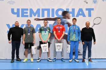 Львівські бадмінтоністи здобули дві “бронзи” на чемпіонаті України