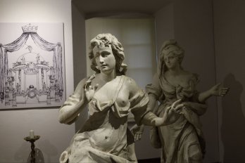 У відреставрованому Жовківському замку відкрили експозицію скульптур епохи бароко – 04