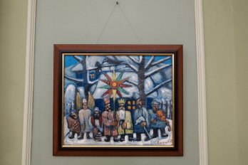 У львівському Палаці Потоцьких відкрили виставку Петра Сипняка “Від створення світу” – 02