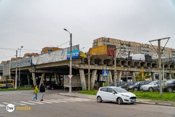 Недобудований міст. Фото: LVIV.MEDIA