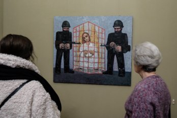 У львівському Палаці Потоцьких відкрили виставку Петра Сипняка “Від створення світу” – 03