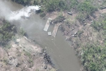 ЗСУ знищили росіян, які намагалися переправитися через річку Сіверський Донець – 02