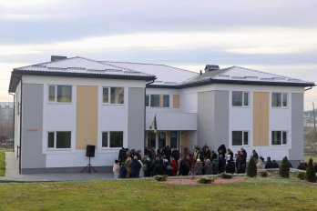 У Дрогобичі відкрили багатоквартирний будинок для переселенців – 04