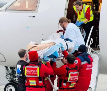 Львівські медики допомогли евакуювати пацієнтів з важкими опіками до Німеччини – 01