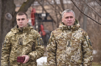 Сім’ям загиблих прикордонників зі Львівщини вручили ордени “За мужність”