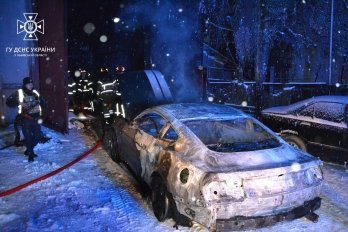 Під Львовом зайнявся гараж з 5 автомобілями, згорів Ford Mustang (фото) – 02