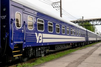 Перші за час незалежності нові плацкартні вагони отримав потяг зі Львова