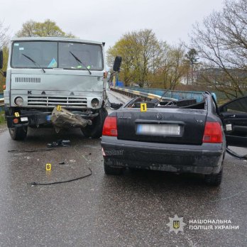 Фото з місця ДТП