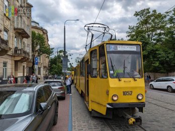Тестові заїзди трамваїв на вулиці Шевченка. Фото: «Зручне місто»
