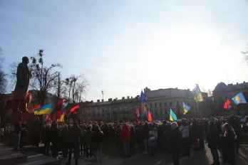 У Львові вшанували Степана Бандеру