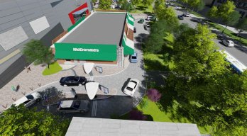 Візуалізація будівництва нового “McDonald's”