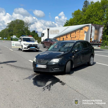 Чотирирічна дитина постраждала у ДТП поблизу Гамаліївки