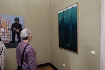 У львівському Палаці Потоцьких відкрили виставку Петра Сипняка “Від створення світу” – 05