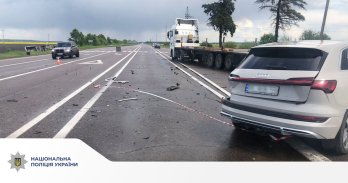 На Львівщині у ДТП з електрокаром постраждав 67-річний водій мікроавтобуса – 03
