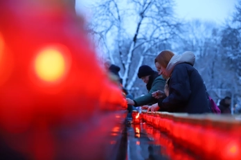 «Запали свічку пам’яті»: львів’яни доєднались до загальнонаціонального дня скорботи – 14