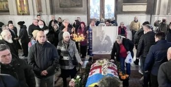 Прощання з Вахтангом Кікабідзе. Фото: портал «Новости Грузия»