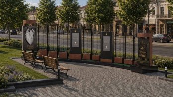 У Сокалі показали новий проєкт Меморіалу Героям – 01