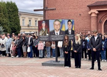 У Городку на Львівщині відкрили Площу Пам’яті