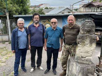 У львівському музеї-аптеці виставили одного з найстаріших львівських левів