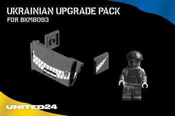 LEGO випустило HIMARS із намальованою усмішкою та солдатом в українській формі – 01