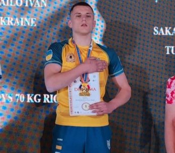 Дев'ятикласник із Золочівщини став чемпіоном Європи з армрестлінгу