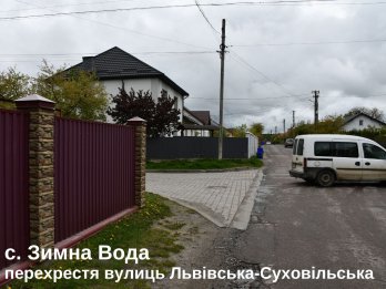 У селі біля Львова влада просить мешканців прибрати глухі паркани біля доріг – 03