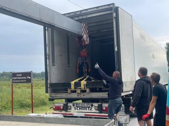 На Львівщину з Люксембурга привезли надгробну плиту голови Проводу ОУН Андрія Мельника – 02