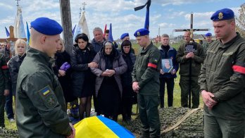Прощання із загиблим Героєм. Фото: Стрийська міська рада