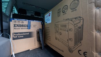 Польща передала Львівщині чотири потужні генератори