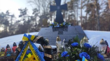 На цвинтарі воїнів УПА у Верхраті відбулося пам’ятне віче за участю представників з Львівщини