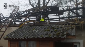 Наслідки пожежі. Фото: ДСНС