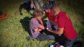 На Львівщині 15-річний киянин потрапив до лікарні після сходження на гору