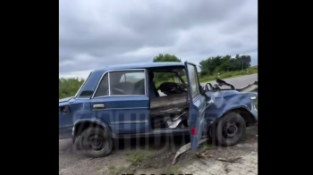 Водій ВАЗ потрапив до лікарні  після зіткнення авто з відбійником на Львівщині