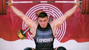 Спортсмен зі Львівщини став дворазовим призером чемпіонату Європи з важкої атлетики