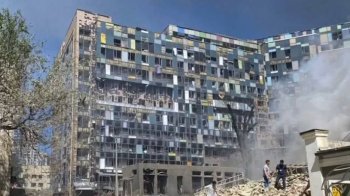 Росіяни влучили в дитячу лікарню "Охматдит" в Києві