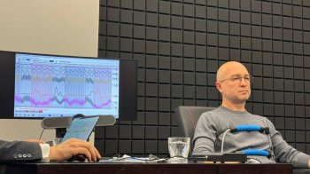 Олександр Лієв пройшов поліграф перед журналістами, однак на одному запитанні він провалився, фото Влади Колодій / «Суспільного»